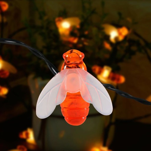 Садовые гирлянды на солнечных батареях BEES 20x LED