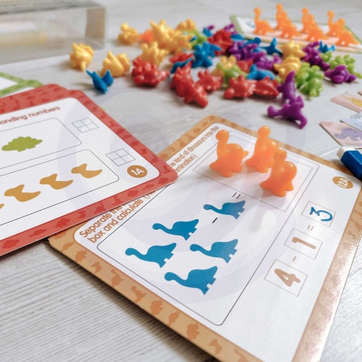 НАБОР СОРТЕРА ДЛЯ ПОДСЧЕТА ЦВЕТОВ XL MONTESSORI