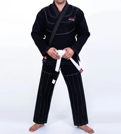 КИМОНО/ГИ ДЛЯ ТРЕНИРОВОК BJJ ЧЕРНОЕ DBX ELITE + БЕСПЛАТНЫЙ ПОЯС DBX BUSHIDO A0