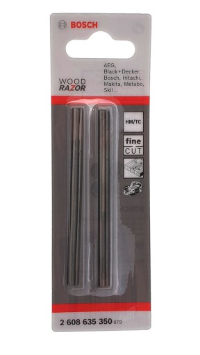 НОЖ BOSCH СТРУГА 2608635350 РУГУБНЫЙ 2-82ММ