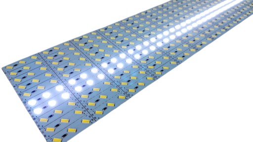 Listwa LED 7030 72D biała zimna sztywna 25W 0.5m