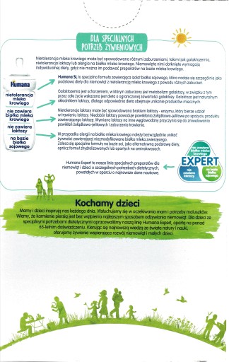 Humana SL EXPERT с рождения 650г
