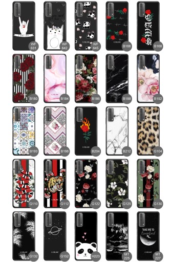 Матовый чехол для Huawei P Smart 2021 чехол + стекло