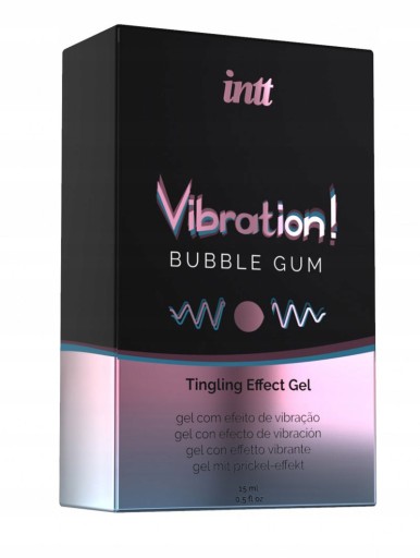 WIBRATOR W PŁYNIE INTT LIQUID VIBRATION BUBBLE GUM
