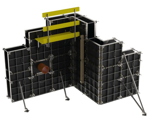 Комплект стеновой опалубки Tekko 89м2 BAUTEKK