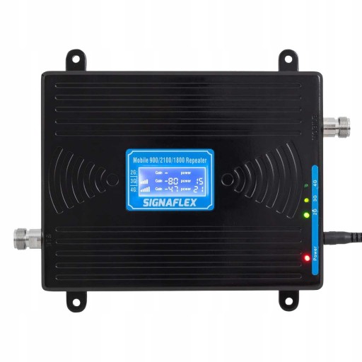 КОМПЛЕКТ УСИЛИТЕЛЯ СИГНАЛА GSM-ИНТЕРНЕТ-ТЕЛЕФОНА 3G 4G LTE + АНТЕННЫ 10 м