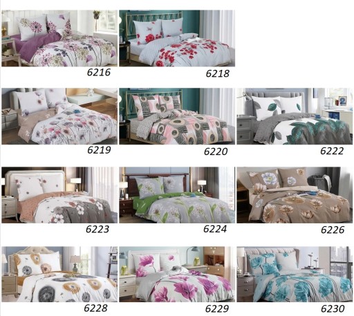 Pościel Elway 200x220 - komplet pościeli, 100% bawełna