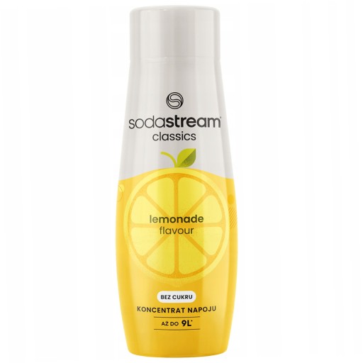 SODA STREAM CYTRYNA LIMONKA + MIRINDA ZERO + LEMONIADA Syrop do Saturatora