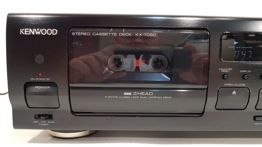 Видеомагнитофон KENWOOD KX-7050 / 3 ГОЛОВКИ / 2 РОЛИКА
