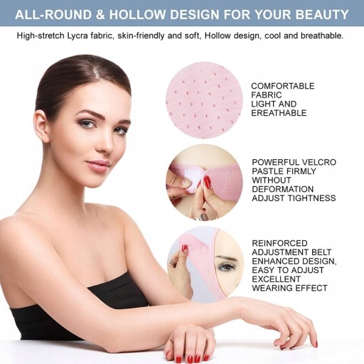 Эластичный бандаж для похудения лица V Line Shaper Face Shaper