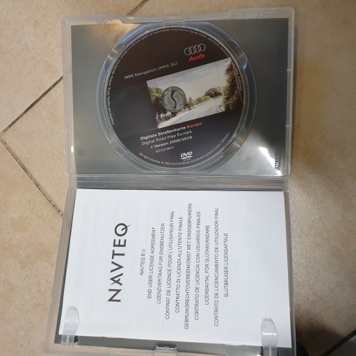 CD 2010 НАВИГАЦИЯ NAVI MMI КАРТА ЕВРОПЫ AUDI