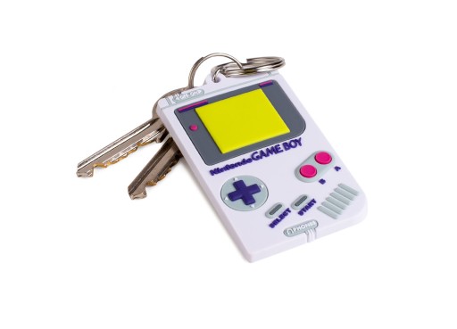Резиновый брелок для ключей Nintendo Gameboy