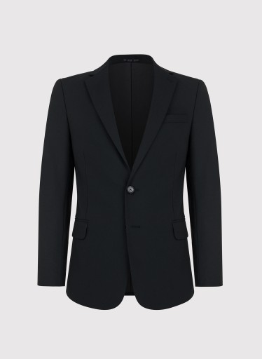 Черный мужской пиджак Slim Fit из шерсти PAKO LORENTE 176/64