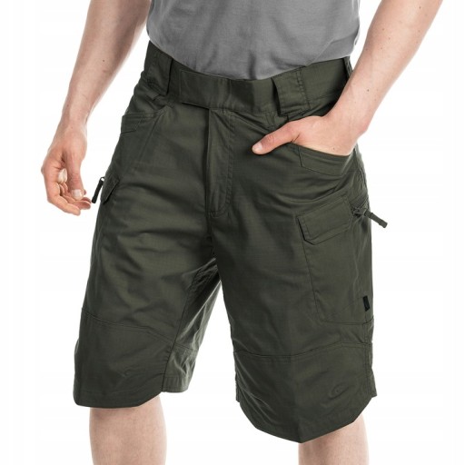 SPODENKI KRÓTKIE MESKIE BÓJOWKI HELIKON UTS 11 WOJSKOWE Jungle Green XL