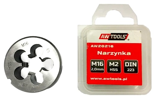 Матрица M2 HSS M5 x 0,8 мм AWTOOLS