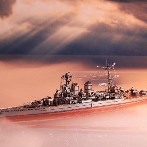 Piececool Metal Puzzle 3D Модель Корабля HMS Hood
