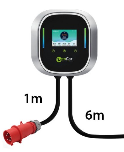 Зарядное устройство, настенная коробка Zencar PRO 22 кВт, BMW iX, i3, iX3, iX1, i4