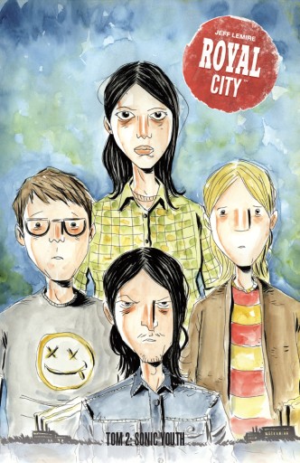 ROYAL CITY VOLUME 2 SONIC YOUTH /КОМИКС/ ДЖЕФФ ЛЕМИР..
