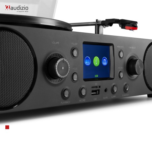 Проигрыватель Tulsa Audizio BT USB AUX FM DAB+/+ Винил