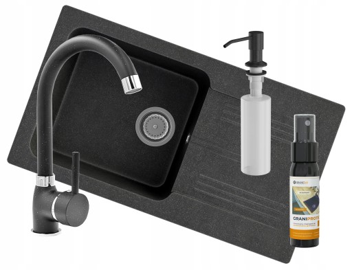 ГРАНИТНАЯ МОЙКА ADA GRANITAN SET 780x440