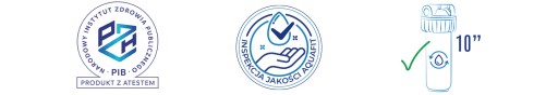 Комплект картриджей для фильтров воды 10