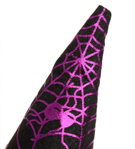 STRÓJ PAJĘCZARKA KOSTIUM CZAROWNICA WIEDŹMA ZESTAW HALLOWEEN 4 cz