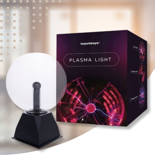 Детская настольная лампа Magic Desk Plasma Ball, большая В ПОДАРОК