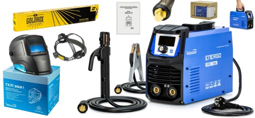 КОМПЛЕКТ ИНВЕРТОРНОЙ СВАРОЧНОЙ МАШИНЫ MMA TIG ENERGOarc 160A (ШКАМА И ЭЛЕКТРОДЫ)
