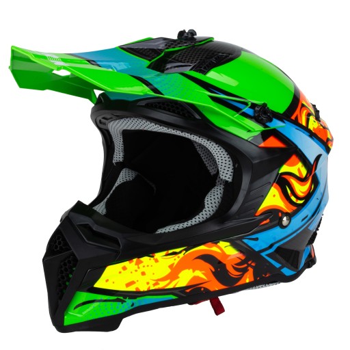 HORN KASK MOTOCYKLOWY H303 CROSS QUAD + GOGLE XL