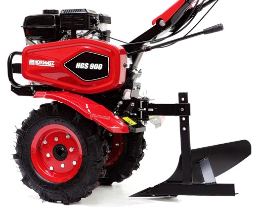 Мощный мотокультиватор Hortmasz 7.0 HP WILD 100 см ЧУГУН + ПЛУГ + БОЛЬШИЕ КОЛЕСА + 3 ПЕРЕДАЧИ