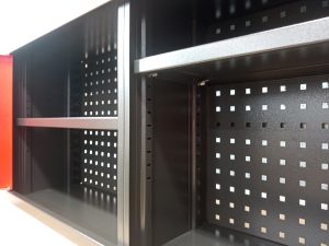 Szafka narzędziowa do garażu warsztatowa POLSKA pojemniki półki KOLORY