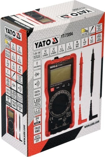 МНОГОФУНКЦИОНАЛЬНЫЙ ЦИФРОВОЙ СЧЕТЧИК Yato YT-73094