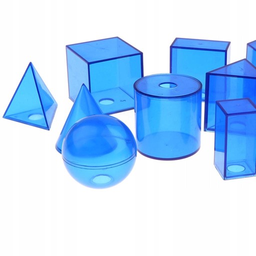 12 3D-геометрических фигур для изучения математики и
