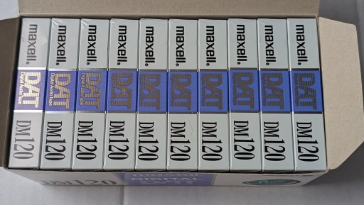 MAXELL DAT DIGITAL AUDIO TAPE 120 1 шт.