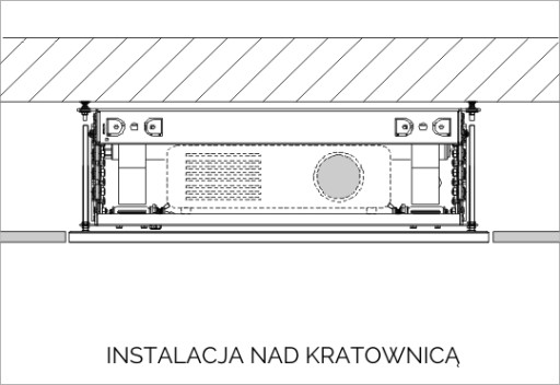 WINDA SUFITOWA DO PROJEKTORA SUPREMA LIFT-SU1000