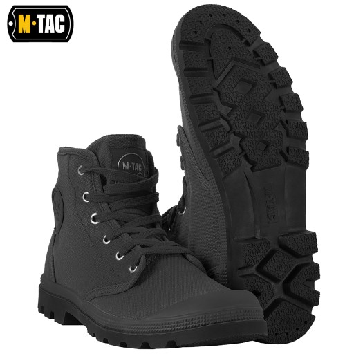 Обувь военные кроссовки M-tac Trekking Tourist Black 40
