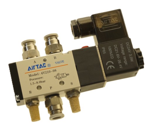 Elektrozawóra 5/2 Airtac 4V21008 4V210-08 1/4 набор разъемов + глушители