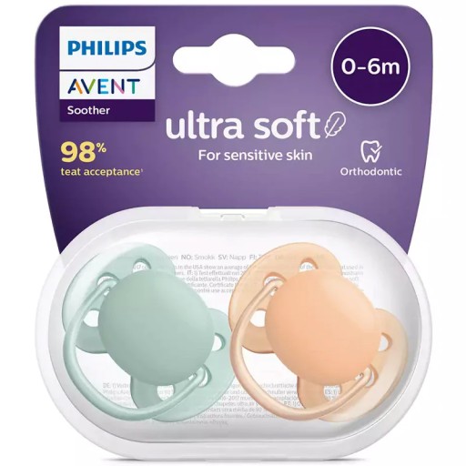 Пустышка Avent PREMIUM ULTRASOFT 0-6