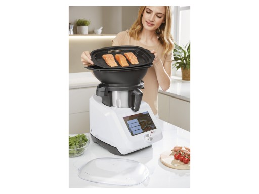 LIDLOMIX Monsieur Cuisine SMART 2024 КУХОННЫЙ ПРОЦЕССОР 1200 Вт SilverCrest Wi-Fi