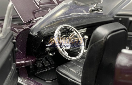 Chevrolet CAMARO SS '67 Cabrio 1:24 Motormax 73301 бордовый