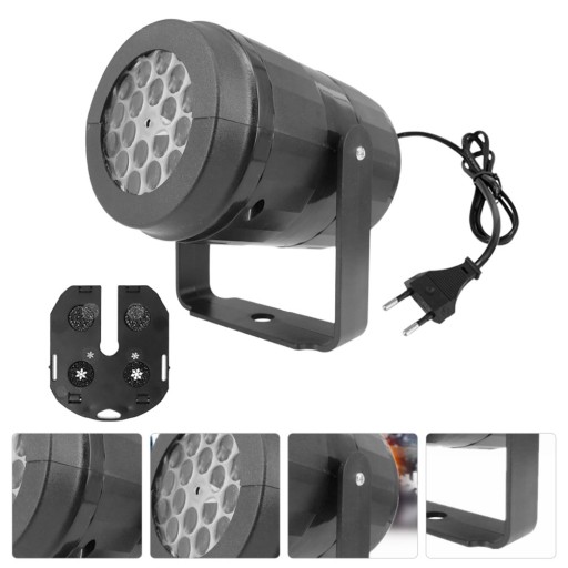 1 ZESTAW LAMPY PROJEKCYJNEJ LED NOCNE ŚWIĄTECZNE ŚWIĘTA