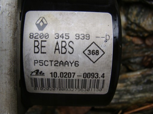 RENAULT POMPA ABS 8200345939C 8200345939D 10.0970-1402.3 GWARANCJA !!!