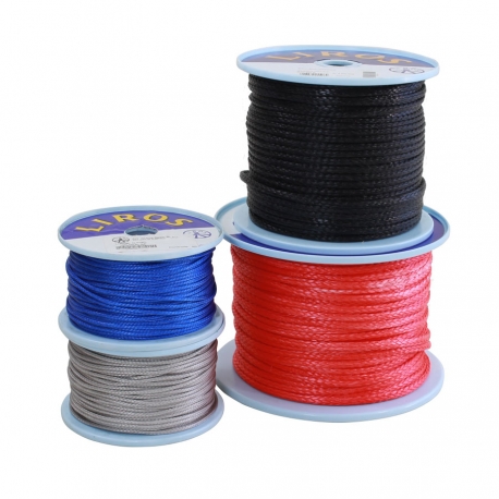 Веревка 100% DYNEEMA LIROS D-Pro 2 мм фал / синяя