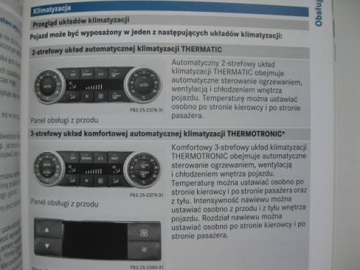 Mercedes W204 Польская инструкция C Class W204 07-10