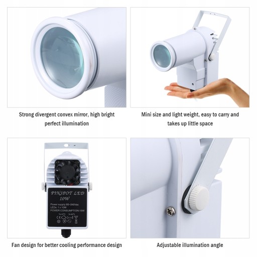 15W RGB Led Mini Spot Spot Light с дистанционным управлением