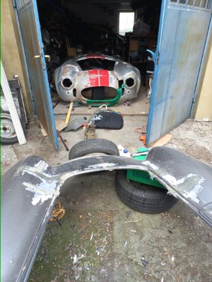 Кузов AC Cobra/shelby 427, ламинат, кузов BARE, европейская версия