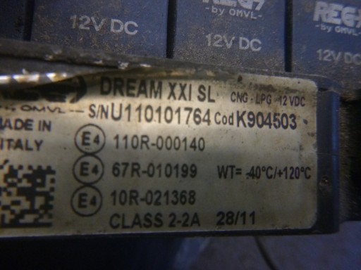LISTWA WTRYSKOWA GAZU 67R-010199
