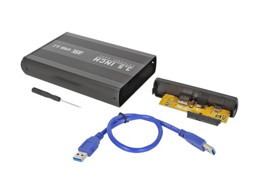 Карманный корпус для 3,5-дюймового жесткого диска SATA USB 3.0