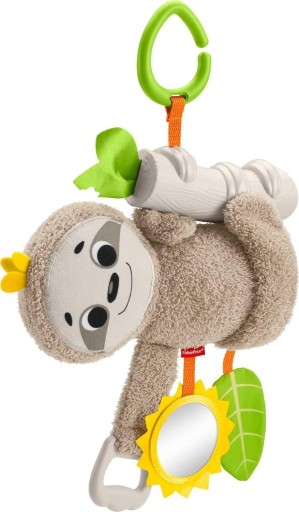FISHER PRICE SENSORY PENDANT Игрушка-ленивец для малыша +0м