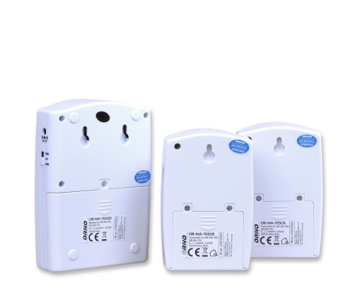 ORNO 2x CZUJNIK RUCHU + ALARM SYGNALIZATOR WEJŚĆ